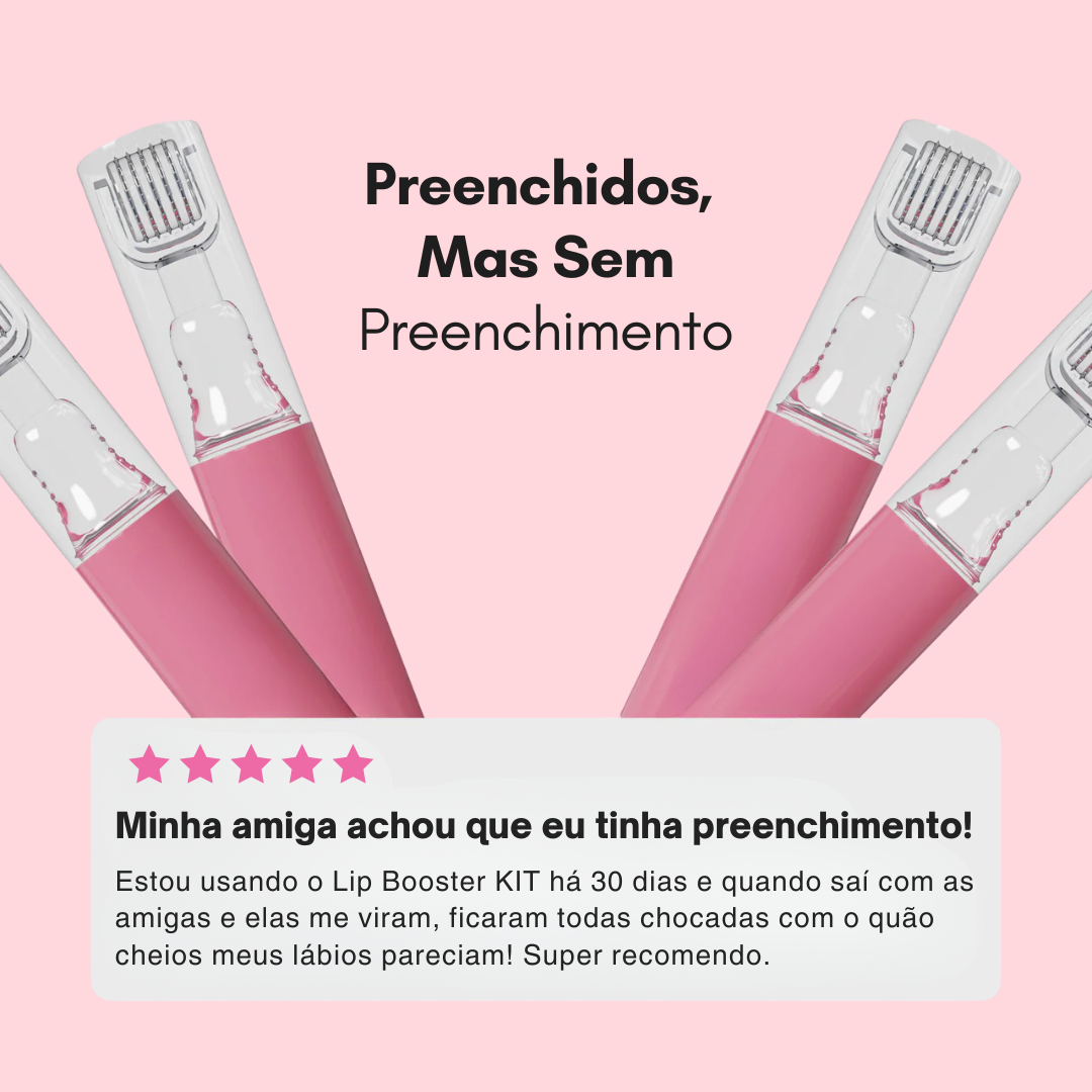KIT Lábios Perfeitos & Volumosos Naturalmente