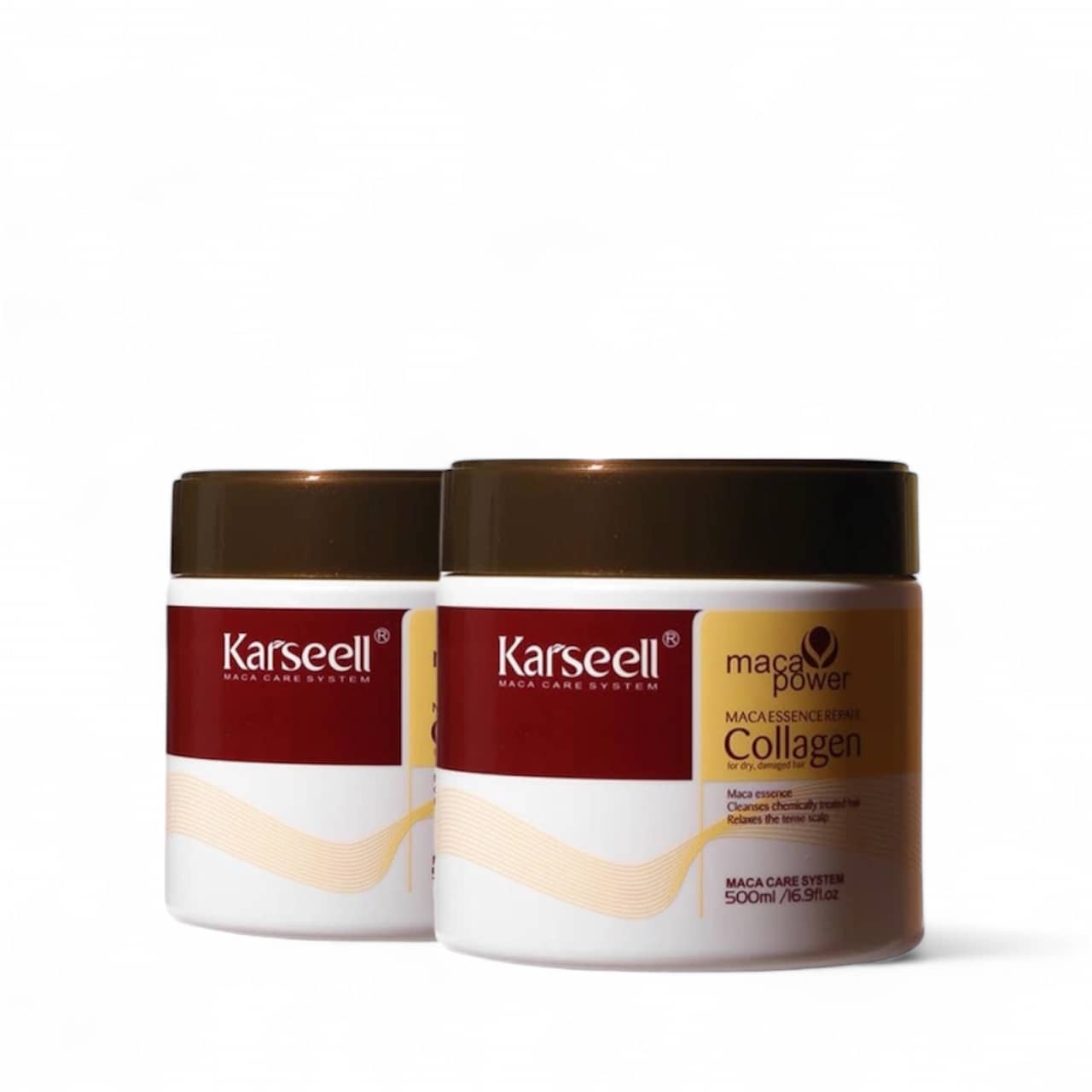 Máscara de Colágeno Karseell | Tratamento Capilar 500ml