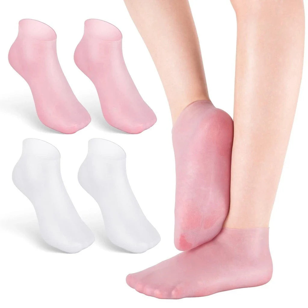 Meia Feminina para Hidratação dos Pés | COMPRE 1 LEVE 2