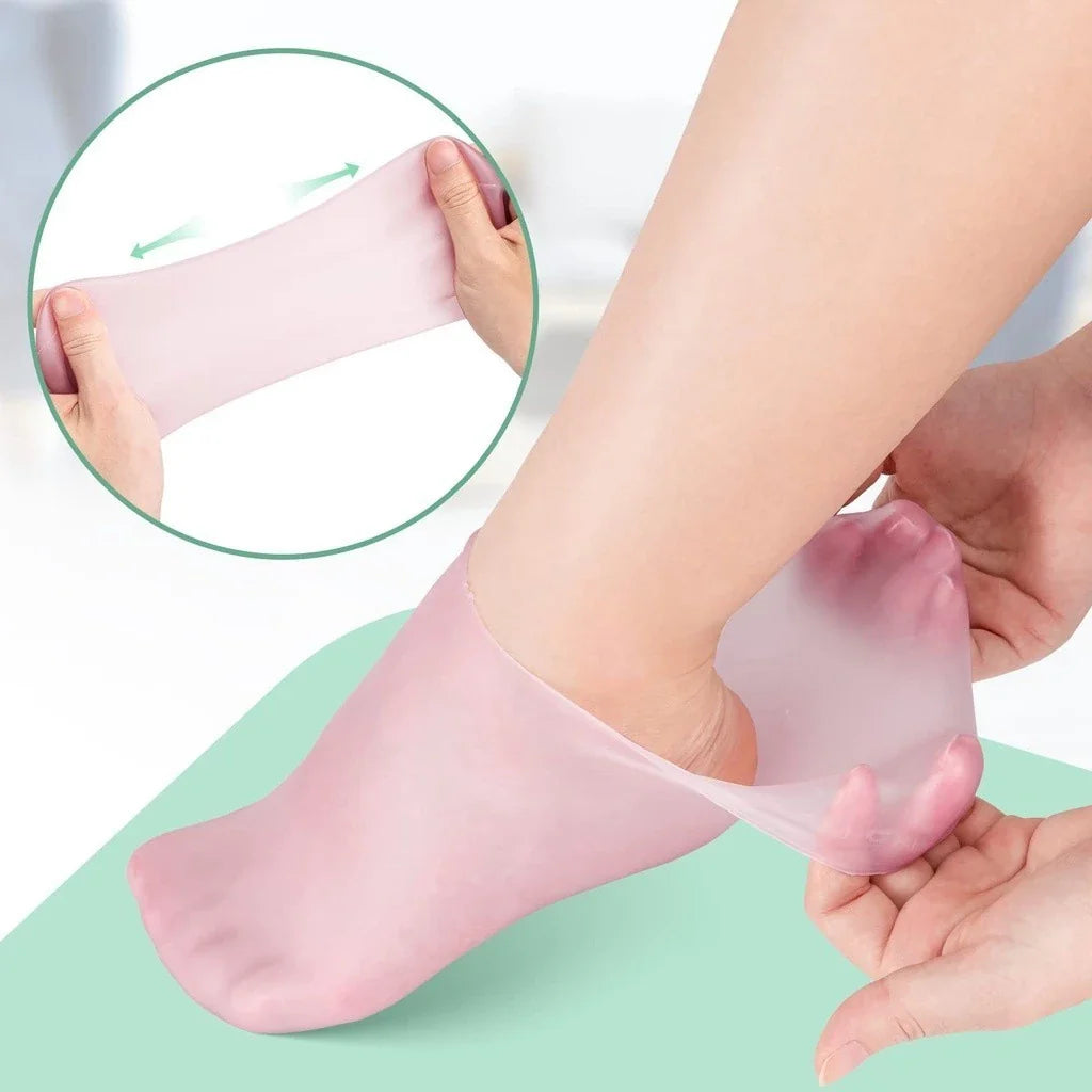 Meia Feminina para Hidratação dos Pés | COMPRE 1 LEVE 2